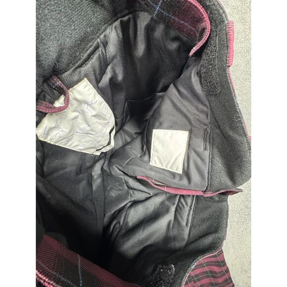 Bonfire Heavenly Insulated Ski Snowboard Pants Sample Womens 32x30 L Plaid - Picture 3 of 9